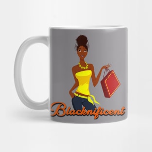 Blacknificent, Confident Black Woman, Melanin Mug